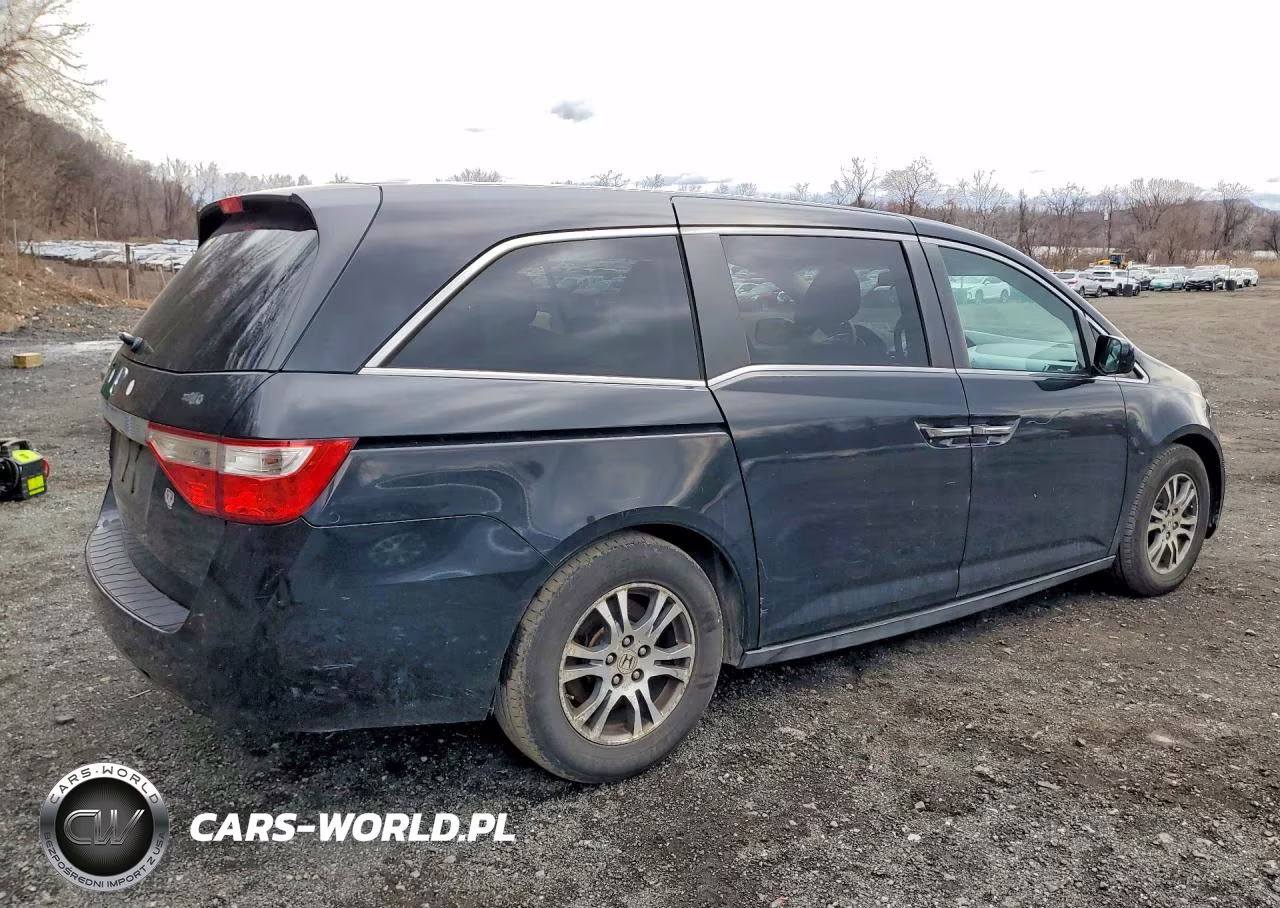 2012 Honda Odyssey Ex VIN:5FNRL5H48CB080317 - 3