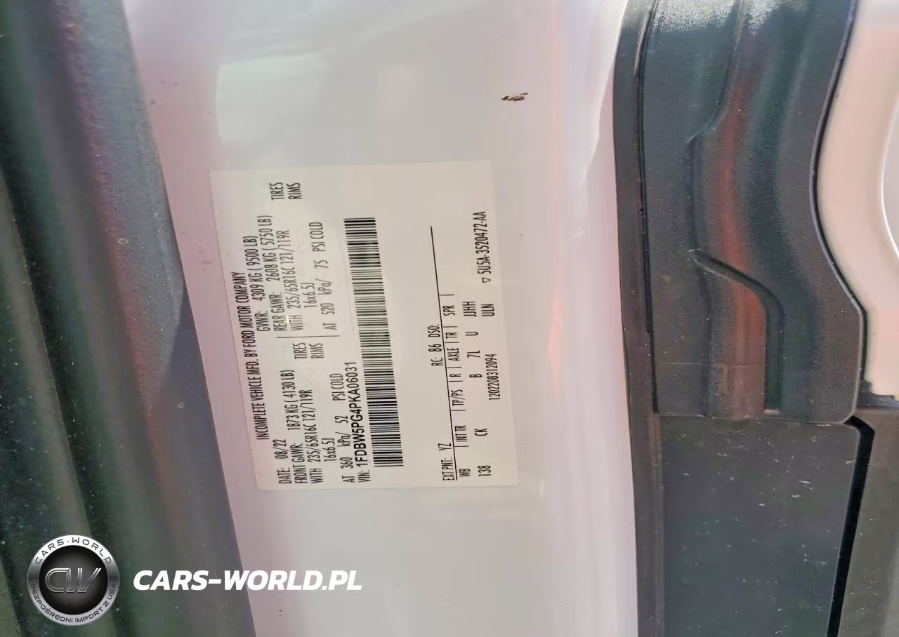 2023 Ford Transit Utility - Service Truck VIN:1FDBW5PG4PKA06031 - 13
