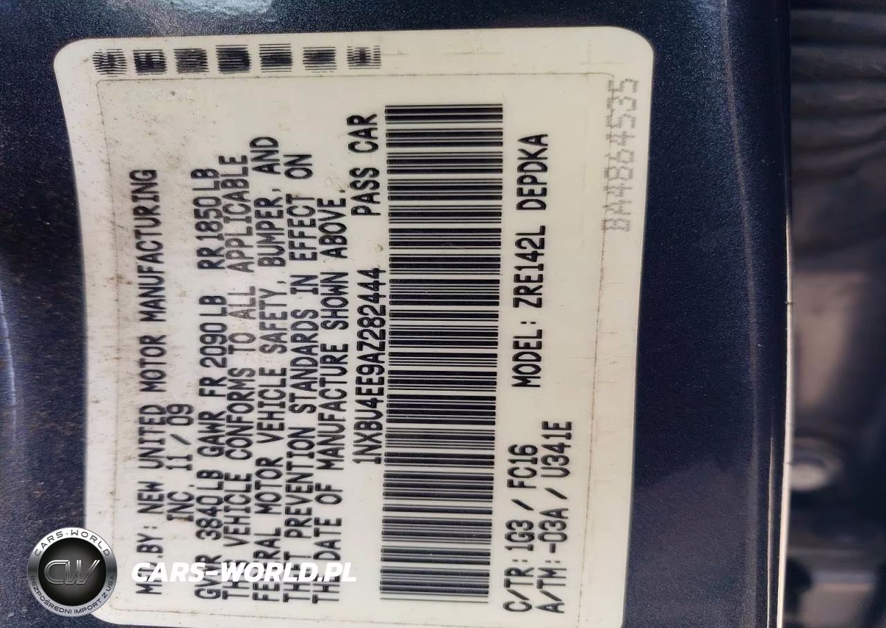 2010 Toyota Corolla Le VIN:1NXBU4EE9AZ282444 - 12