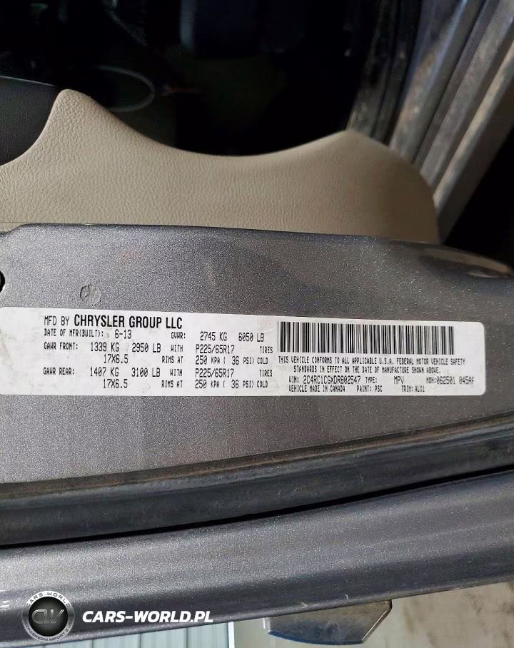2013 Chrysler Town & Country Touring L VIN:2C4RC1CGXDR802547 - 13