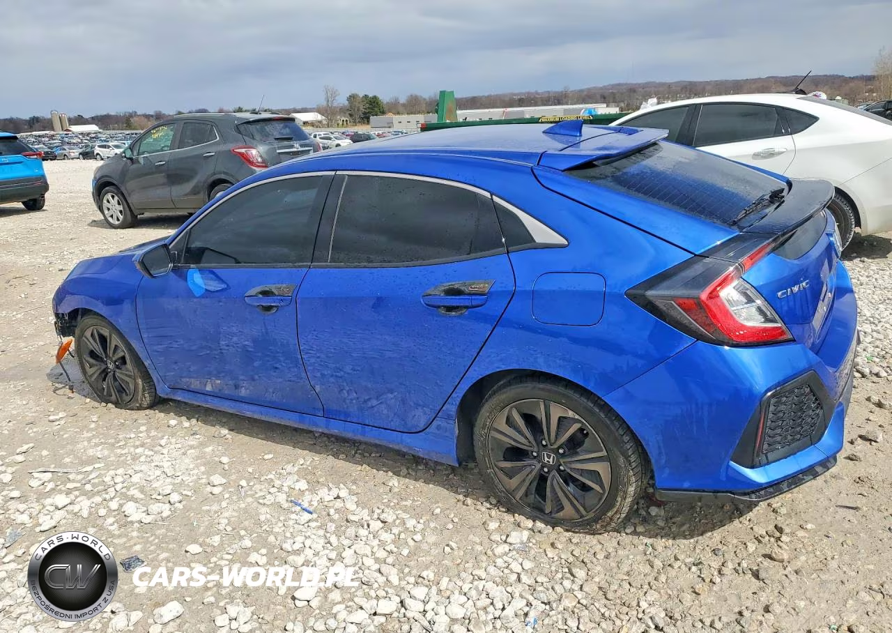 2019 Honda Civic Ex VIN:SHHFK7H68KU226487 - 2