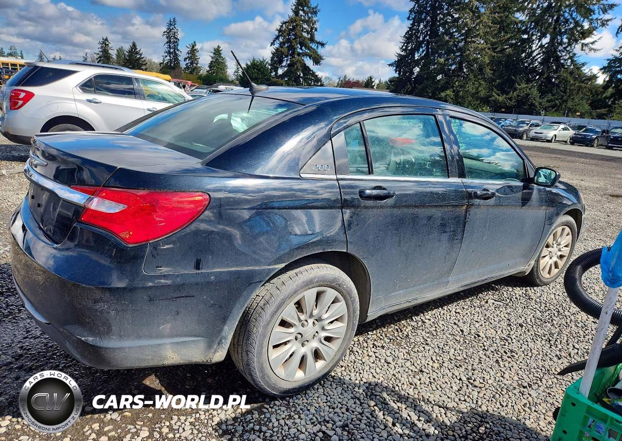 2014 Chrysler 200 Lx VIN:1C3CCBAB2EN125273 - 3