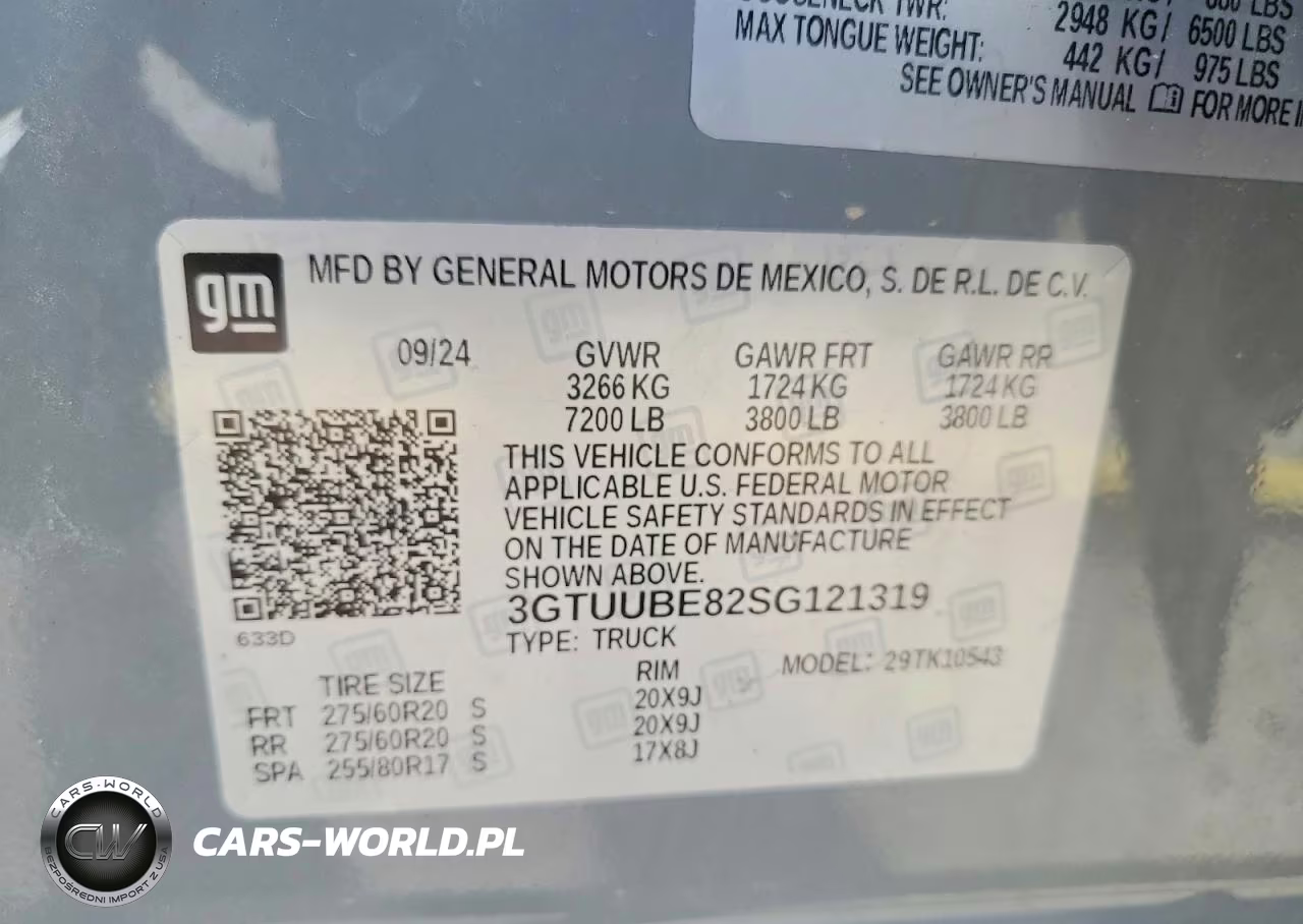 2025 GMC Sierra K1500 Sle VIN:3GTUUBE82SG121319 - 13
