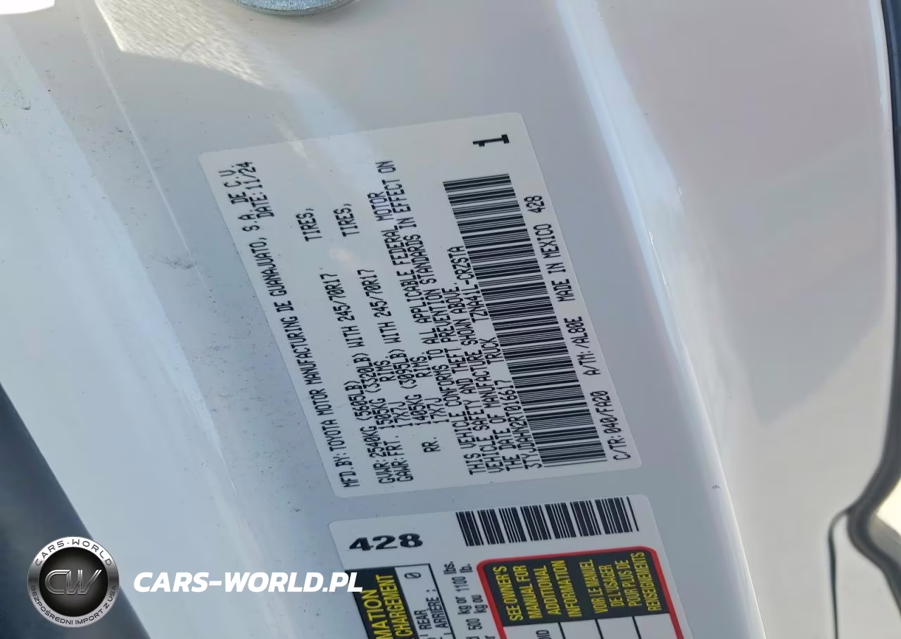 2024 Toyota Tacoma Sr VIN:3TYJDAHN2RT016617 - 12