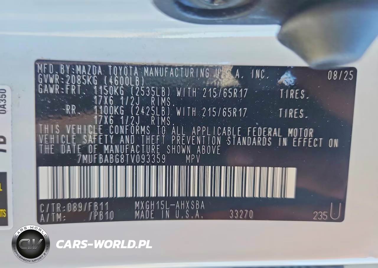 2026 Toyota Corolla Cross Hybrid Se VIN:7MUFBABG8TV093359 - 12