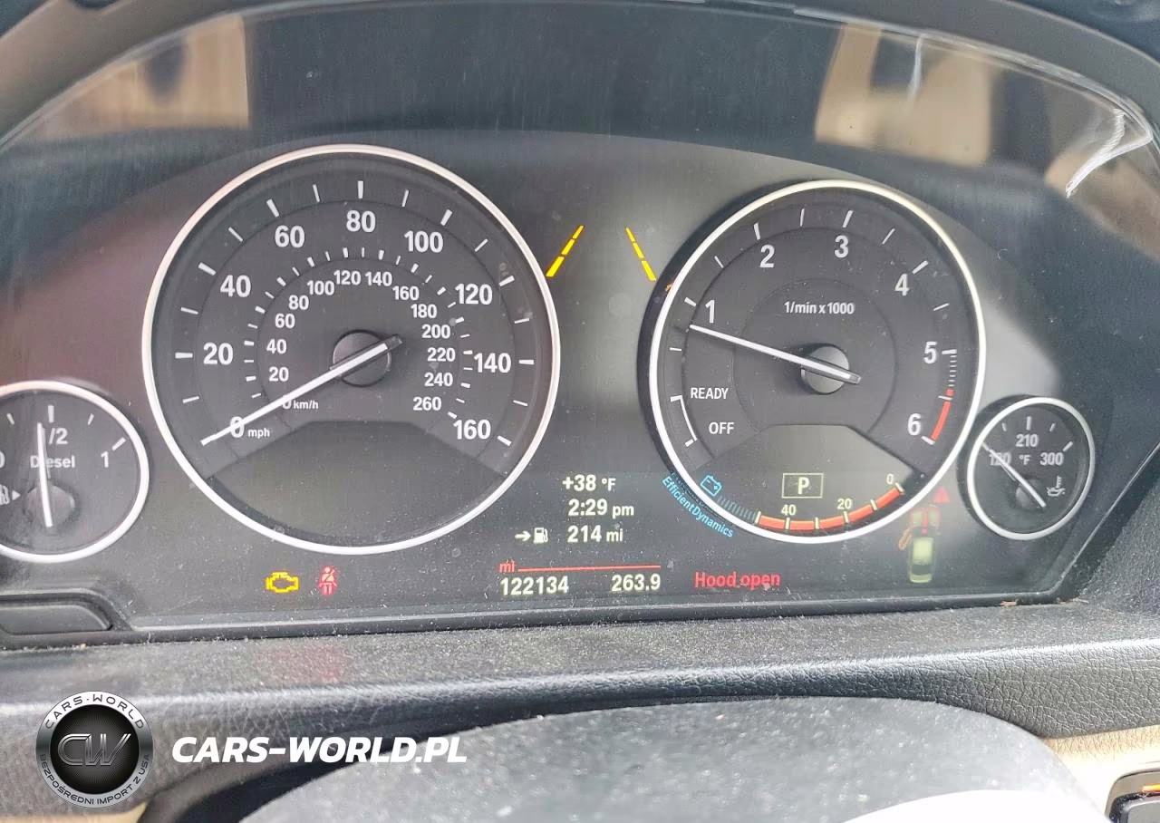 2014 BMW 328 D xDrive VIN:WBA3D5C53EKX97424 - 9
