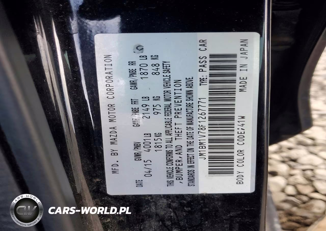 2015 Mazd 3Se VIN:JM1BM1V78F1267771 - 13