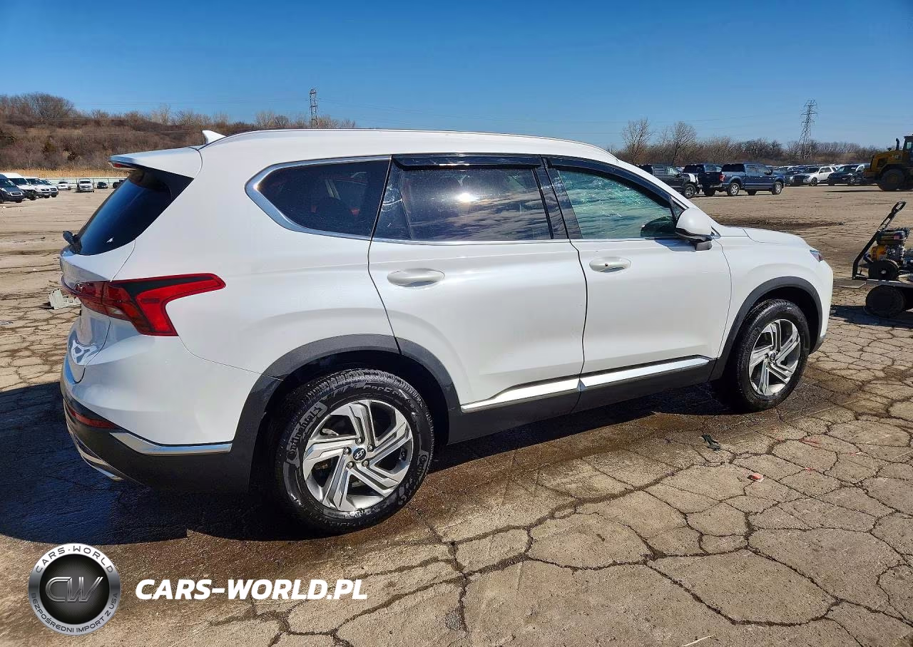 2022 Hyundai Santa Fe Sel VIN:5NMS24AJ6NH405272 - 3