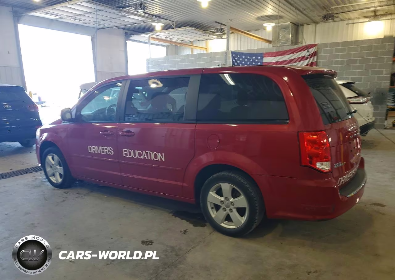 2013 Dodge Grand Caravan Se VIN:2C4RDGBG8DR634165 - 2