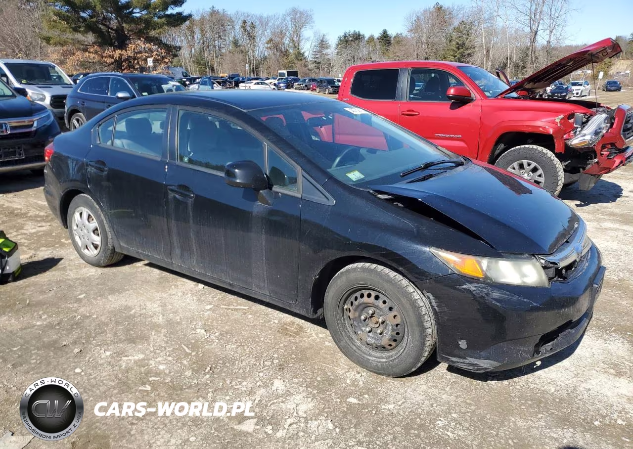 2012 Honda Civic Lx VIN:2HGFB2F59CH300530 - 4