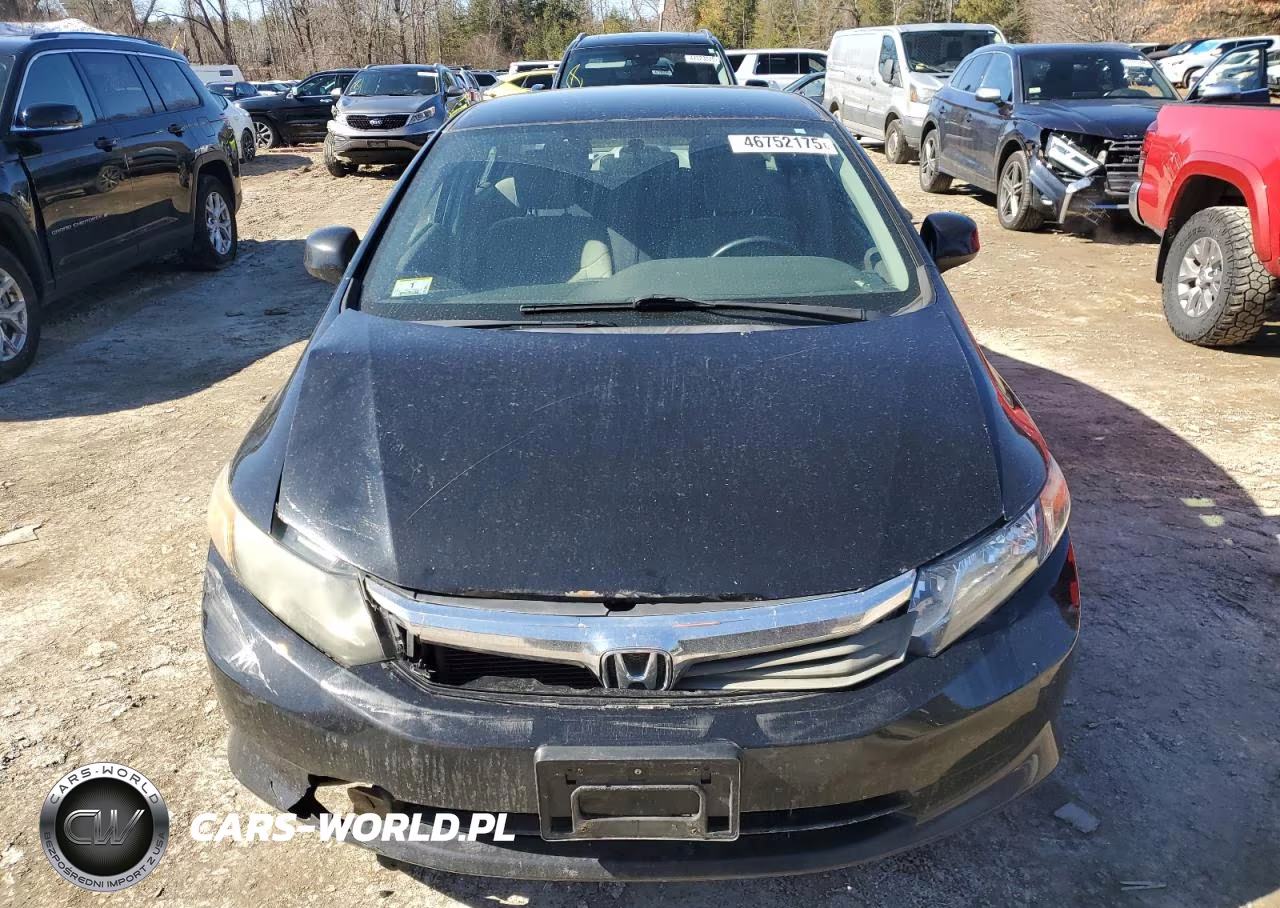 2012 Honda Civic Lx VIN:2HGFB2F59CH300530 - 5