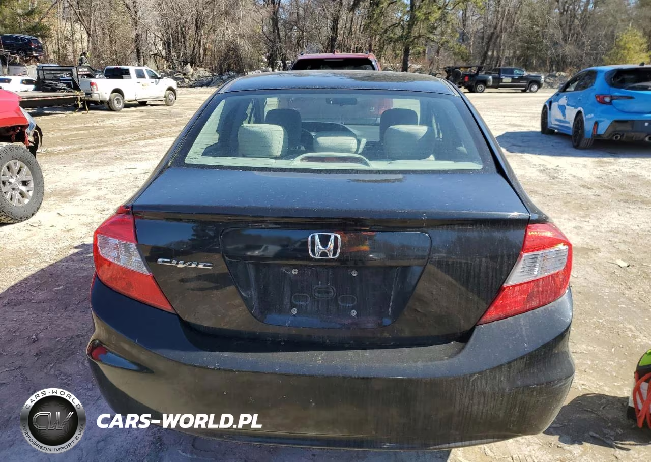 2012 Honda Civic Lx VIN:2HGFB2F59CH300530 - 6