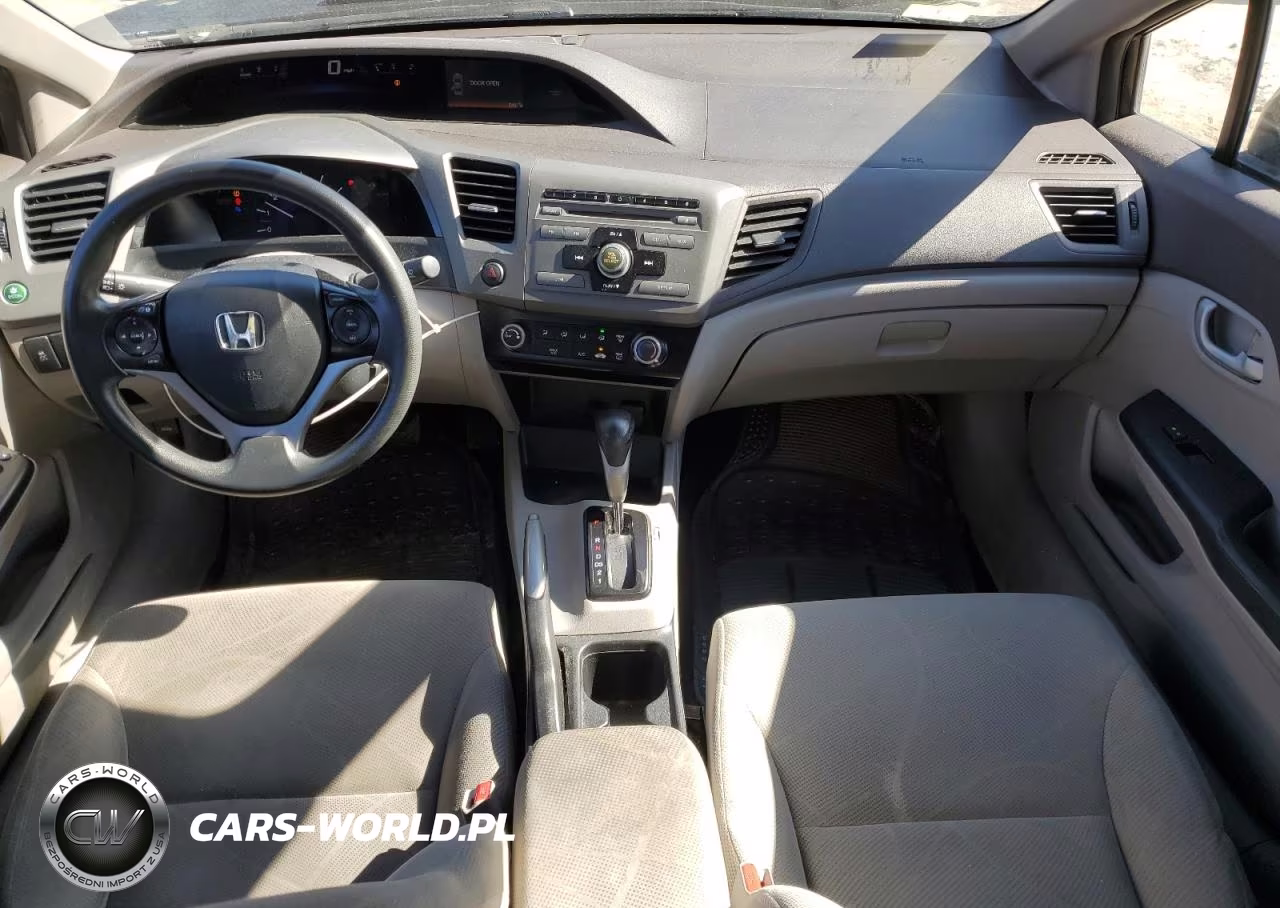 2012 Honda Civic Lx VIN:2HGFB2F59CH300530 - 8