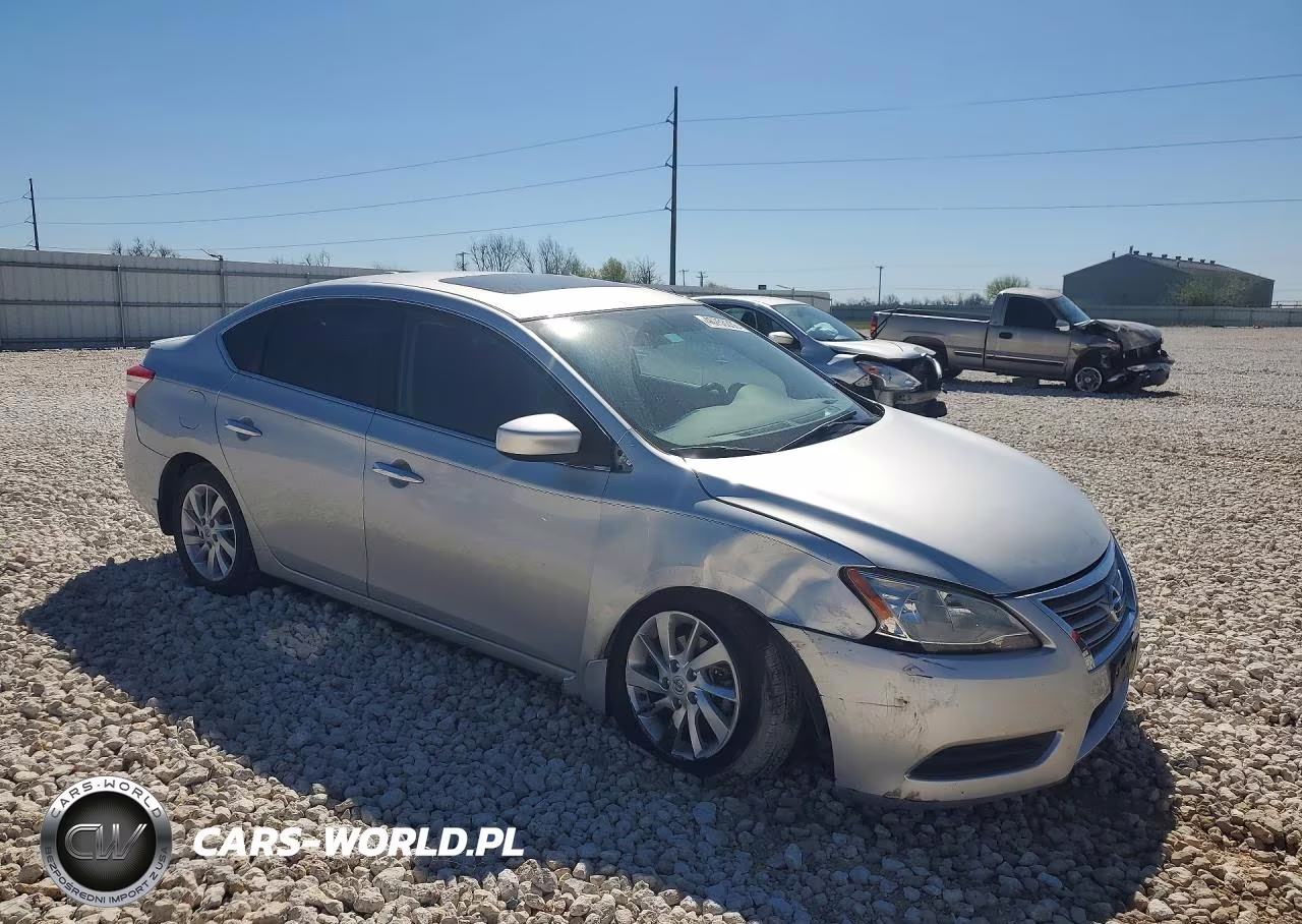 2015 Nissan Sentra Sv VIN:3N1AB7AP5FY356111 - 4