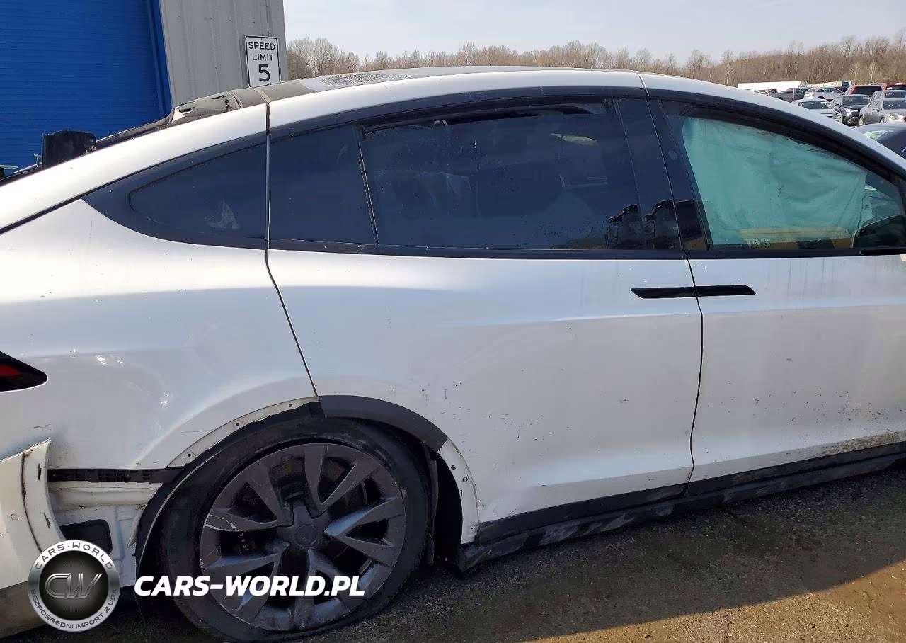 2022 Tesla Model X VIN:7SAXCBE6XNF341559 - 10