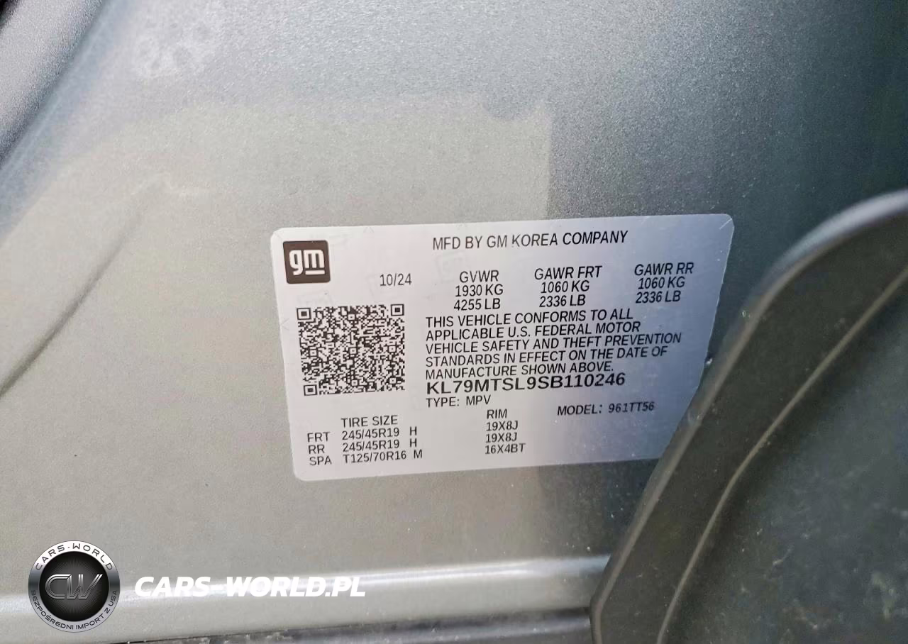2025 Chevrolet Trailblazer Rs VIN:KL79MTSL9SB110246 - 13