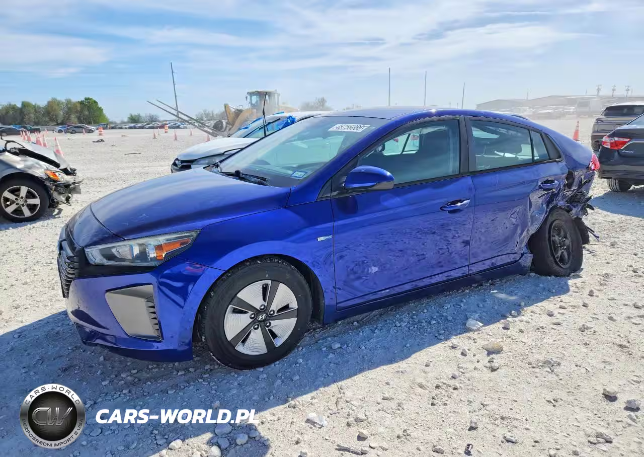 2019 Hyundai Ioniq Hybrid Blue