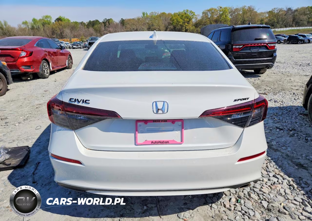 2026 Honda Civic Sport VIN:2HGFE2F51TH526519 - 6