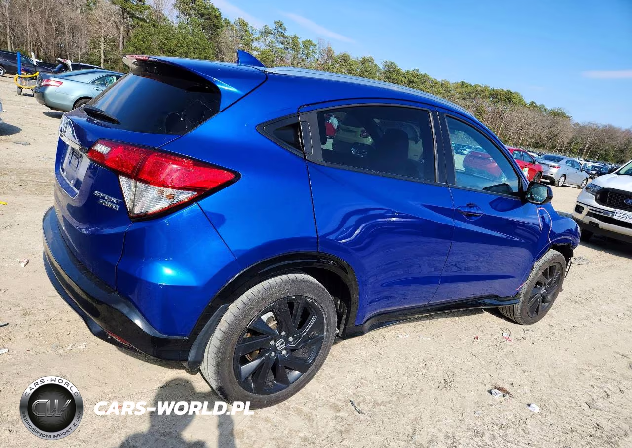 2022 Honda Hr-V Sport VIN:3CZRU6H12NM713959 - 3
