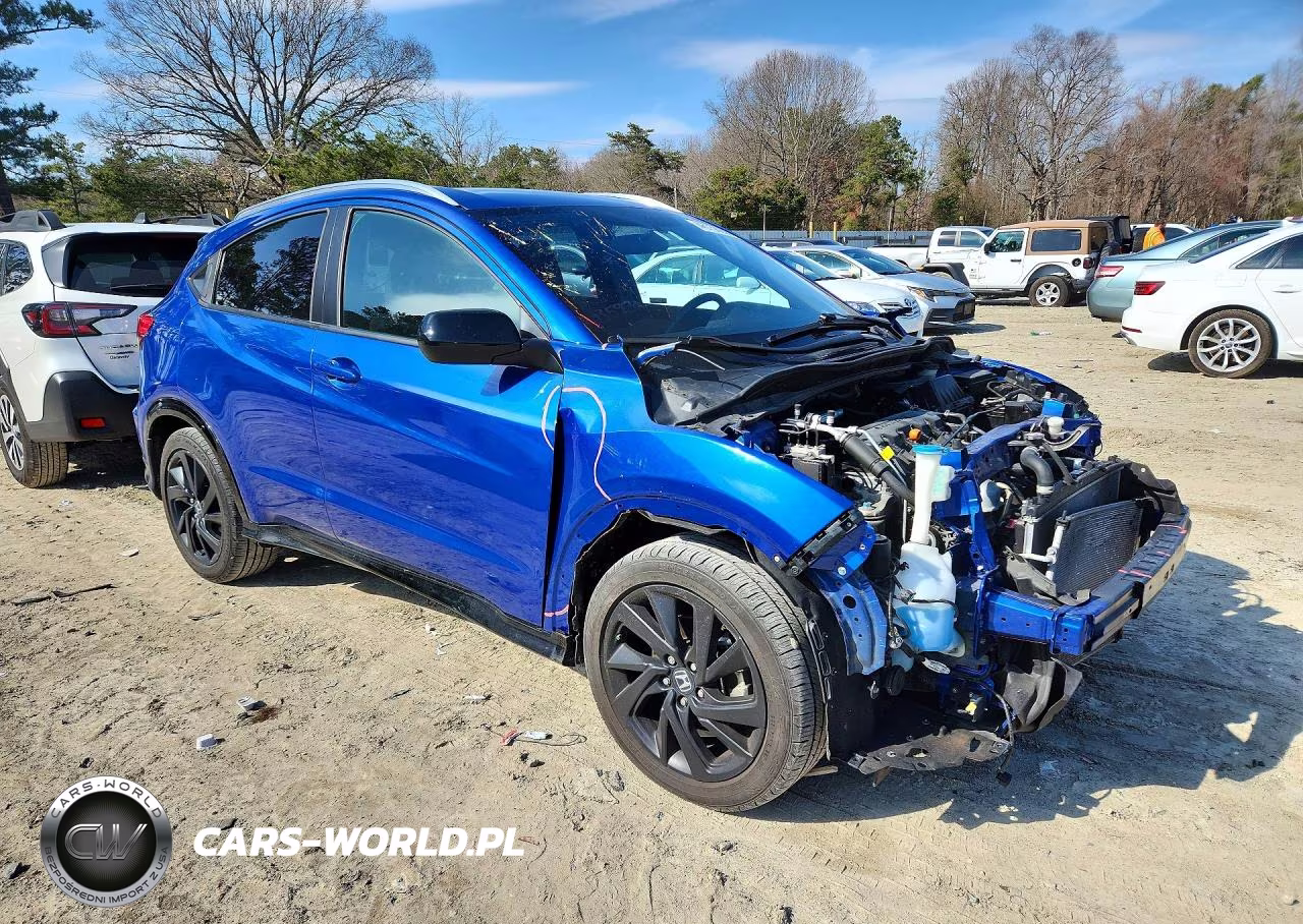 2022 Honda Hr-V Sport VIN:3CZRU6H12NM713959 - 4