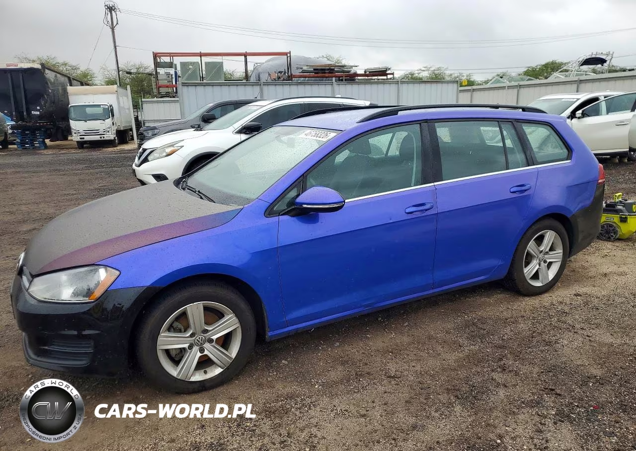 2015 Volkswagen Golf Sportwagen Tdi S VIN:3VWCA7AU4FM513386 - 1