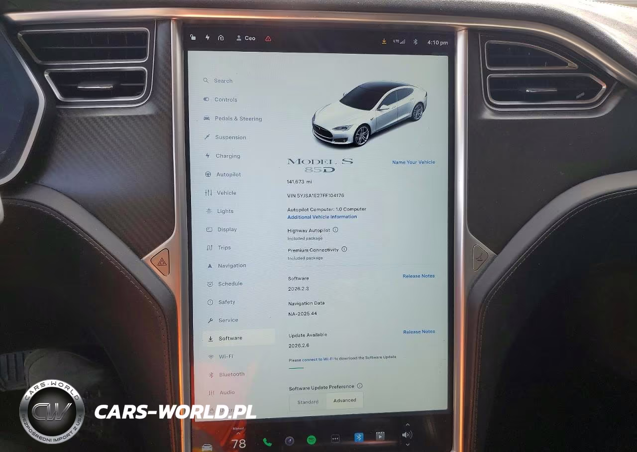 2015 Tesla Model S VIN:5YJSA1E27FF104176 - 9