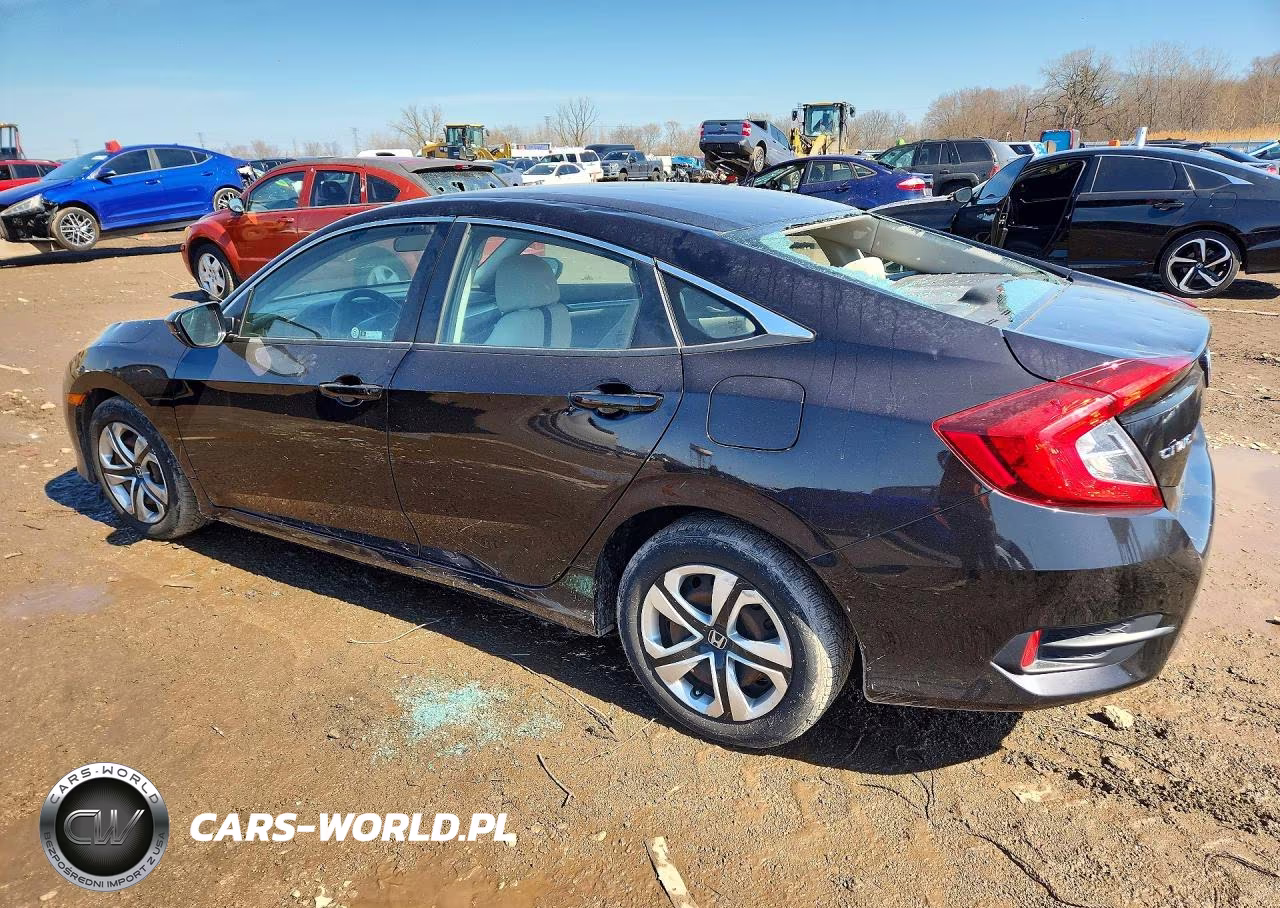 2018 Honda Civic Lx VIN:2HGFC2F52JH574405 - 2