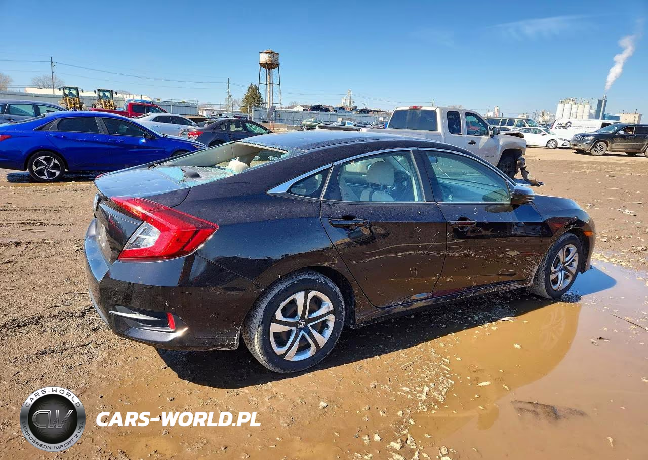 2018 Honda Civic Lx VIN:2HGFC2F52JH574405 - 3