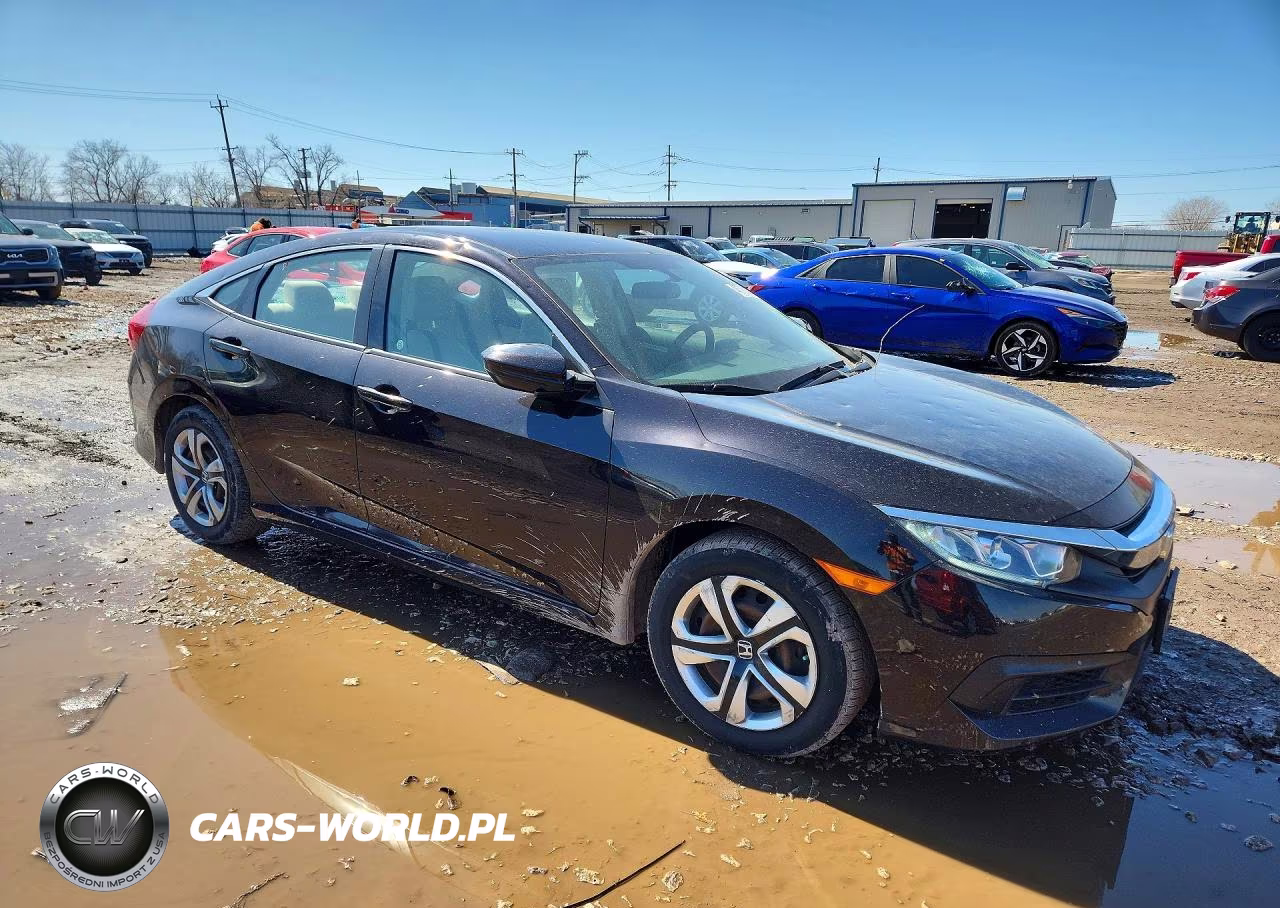 2018 Honda Civic Lx VIN:2HGFC2F52JH574405 - 4