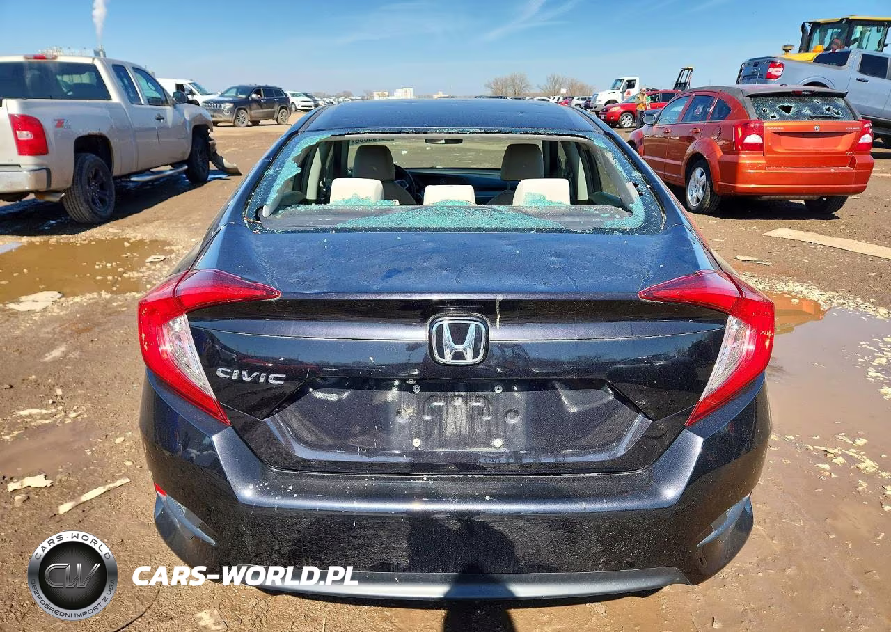 2018 Honda Civic Lx VIN:2HGFC2F52JH574405 - 6