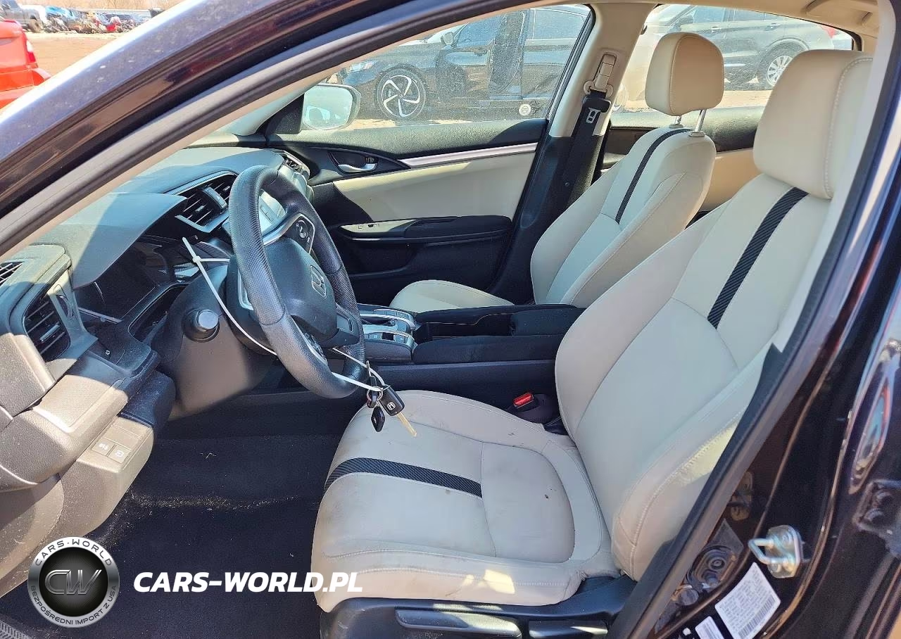 2018 Honda Civic Lx VIN:2HGFC2F52JH574405 - 7