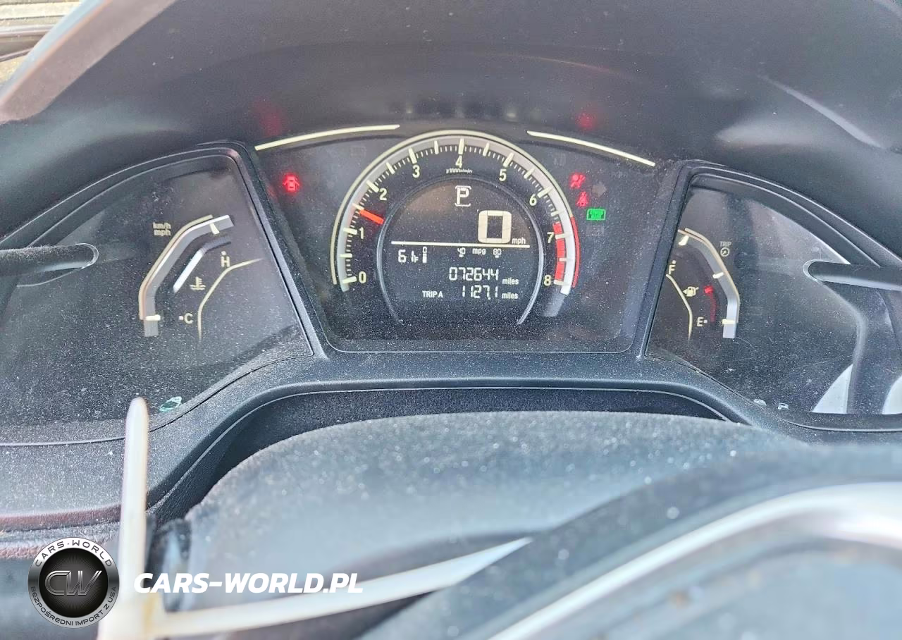 2018 Honda Civic Lx VIN:2HGFC2F52JH574405 - 9