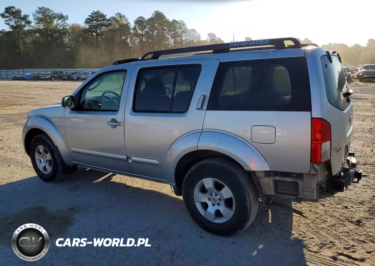 2007 Nissan Pathfinder S VIN:5N1AR18U47C623259 - 2