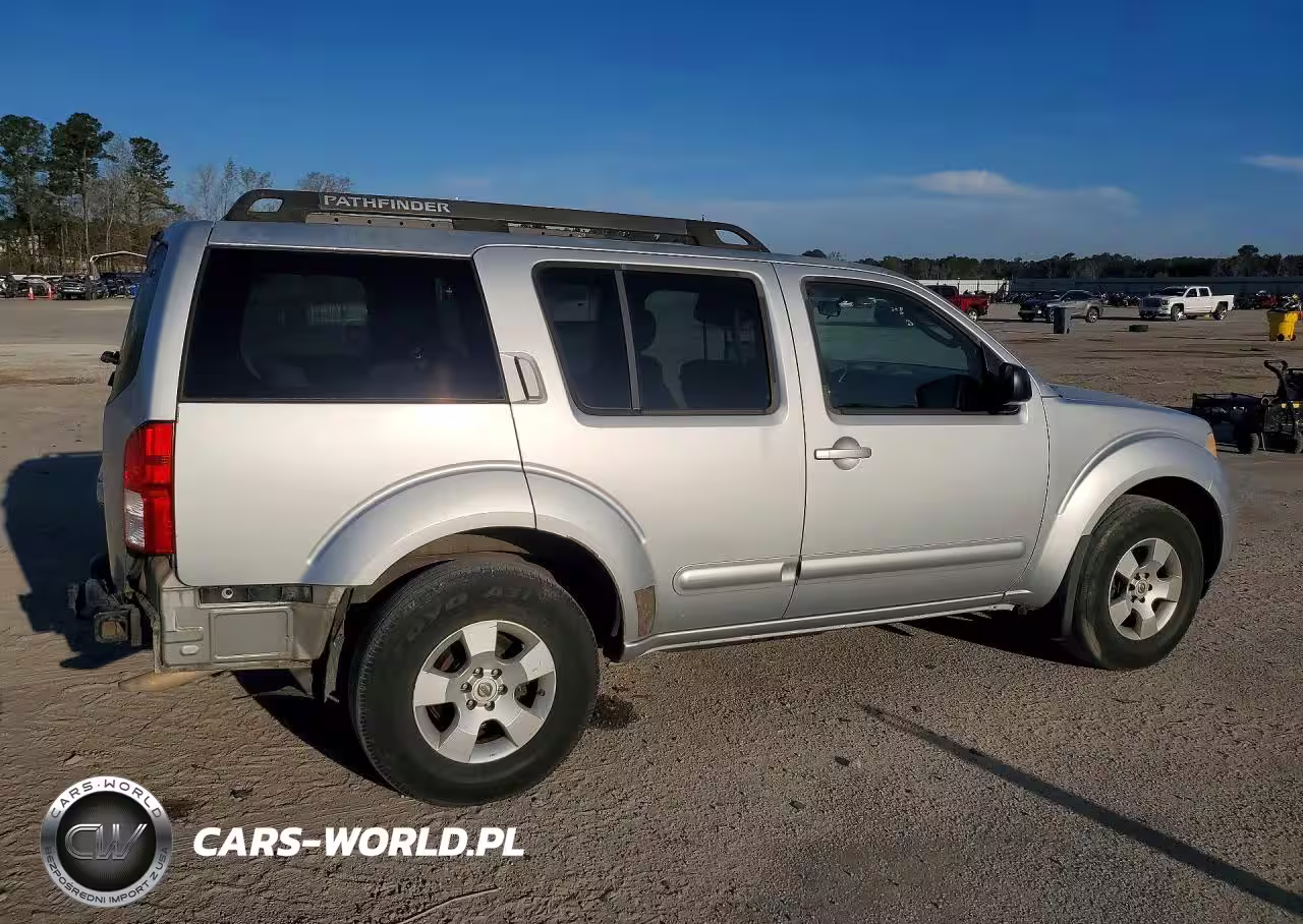 2007 Nissan Pathfinder S VIN:5N1AR18U47C623259 - 3