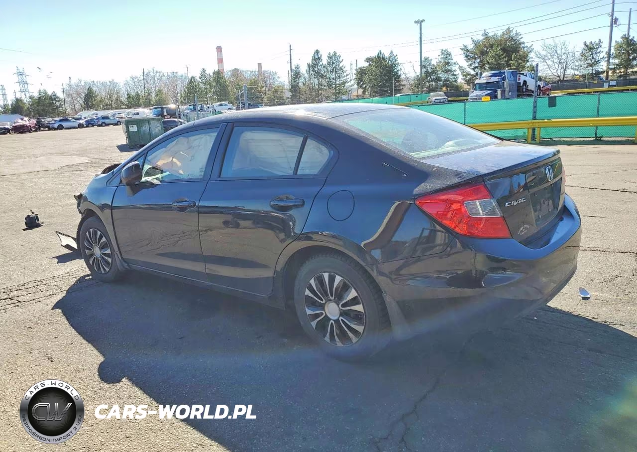 2012 Honda Civic Lx VIN:19XFB2F59CE048658 - 2