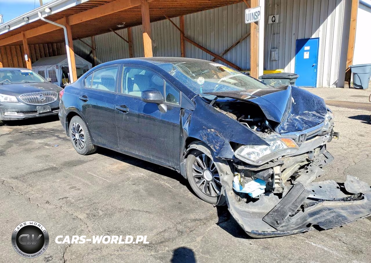 2012 Honda Civic Lx VIN:19XFB2F59CE048658 - 4