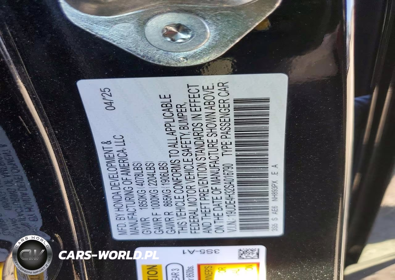 2025 Acura Integra A-Spec VIN:19UDE4H32SA016790 - 13