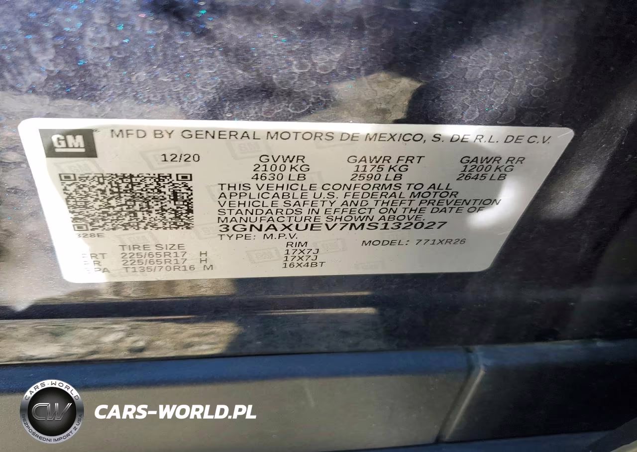 2021 Chevrolet Equinox Lt VIN:3GNAXUEV7MS132027 - 13