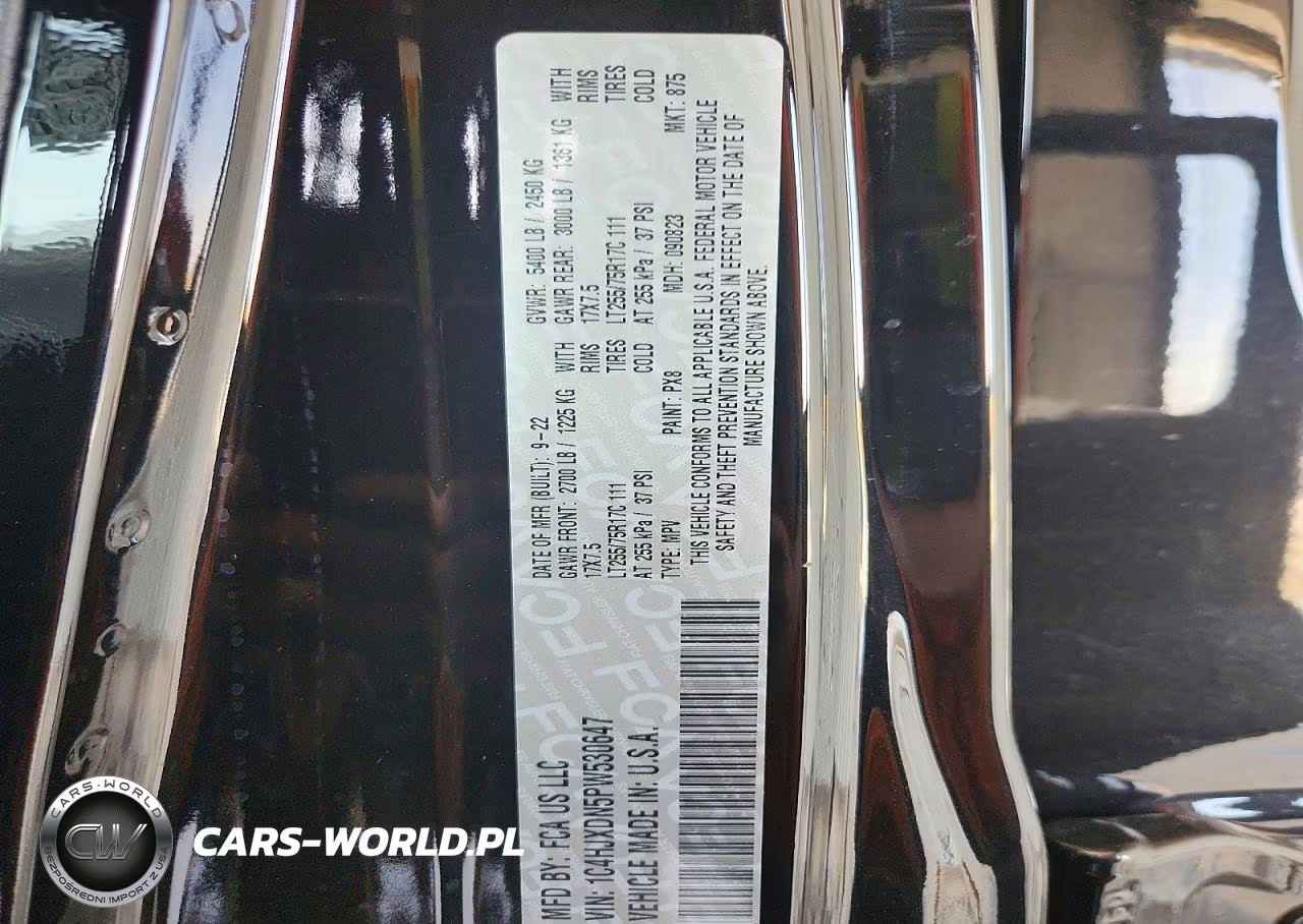 2023 Jeep Wrangler Sport VIN:1C4HJXDN5PW530647 - 13