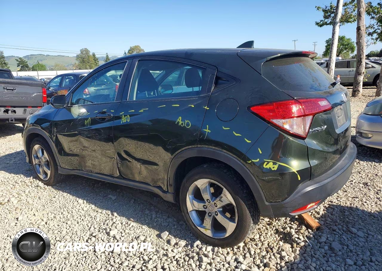 2017 Honda Hr-V Lx VIN:3CZRU5H33HG700085 - 2
