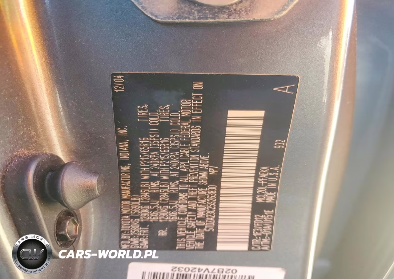 2004 Toyota Sienna VIN:5TDZA23C25S263830 - 13