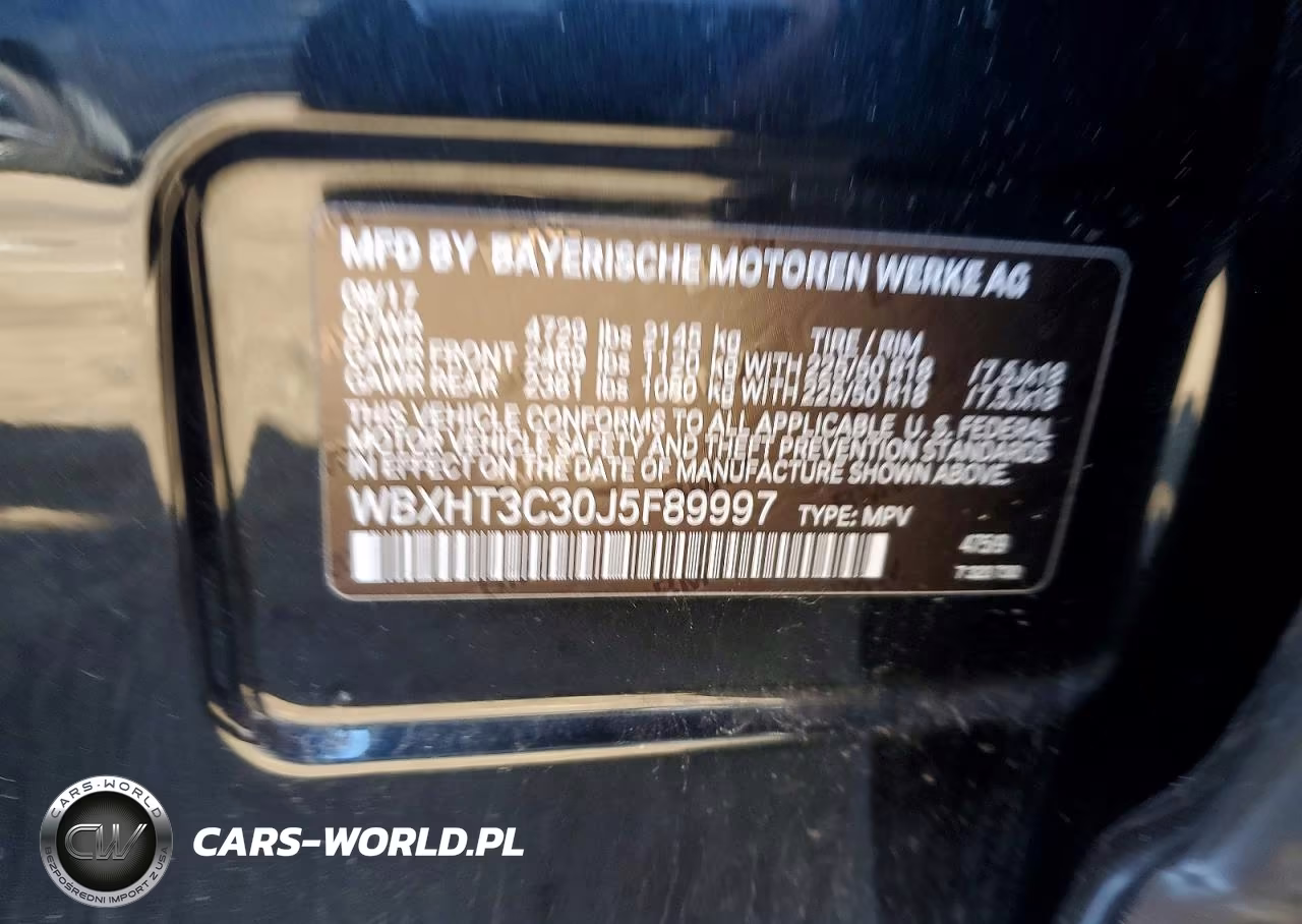 2018 BMW X1 xDrive28I VIN:WBXHT3C30J5F89997 - 13
