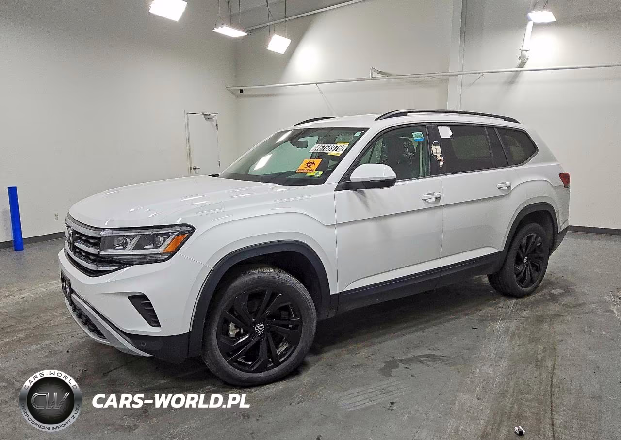 2023 Volkswagen Atlas Se VIN:1V2HR2CA9PC520312 - 1