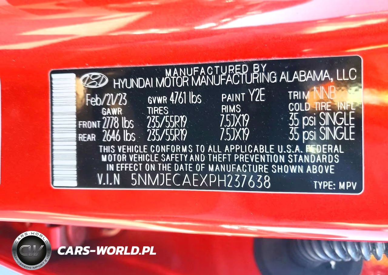 2023 Hyundai Tucson Limited VIN:5NMJECAEXPH237638 - 13