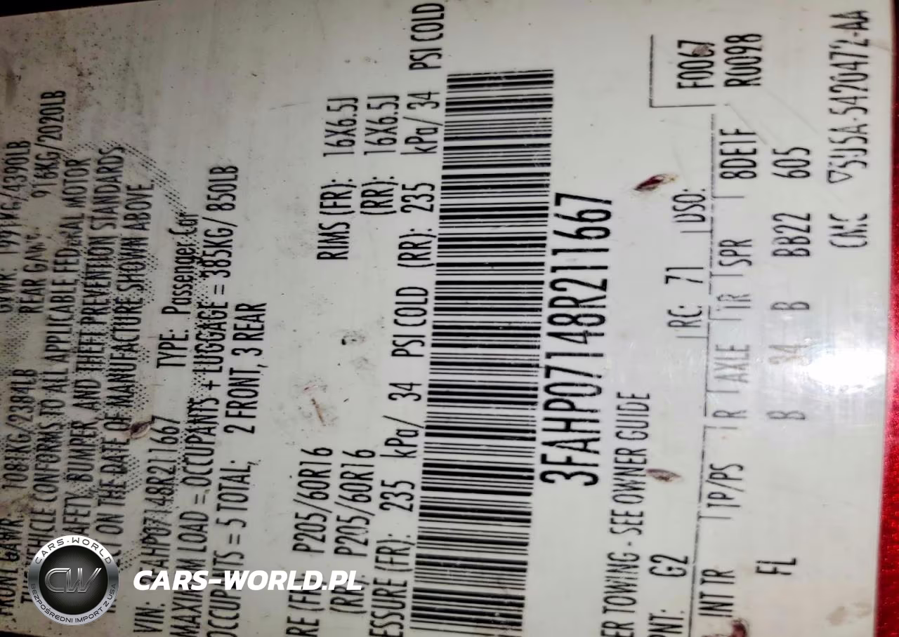 2008 Ford Fusion Se VIN:3FAHP07148R211667 - 13