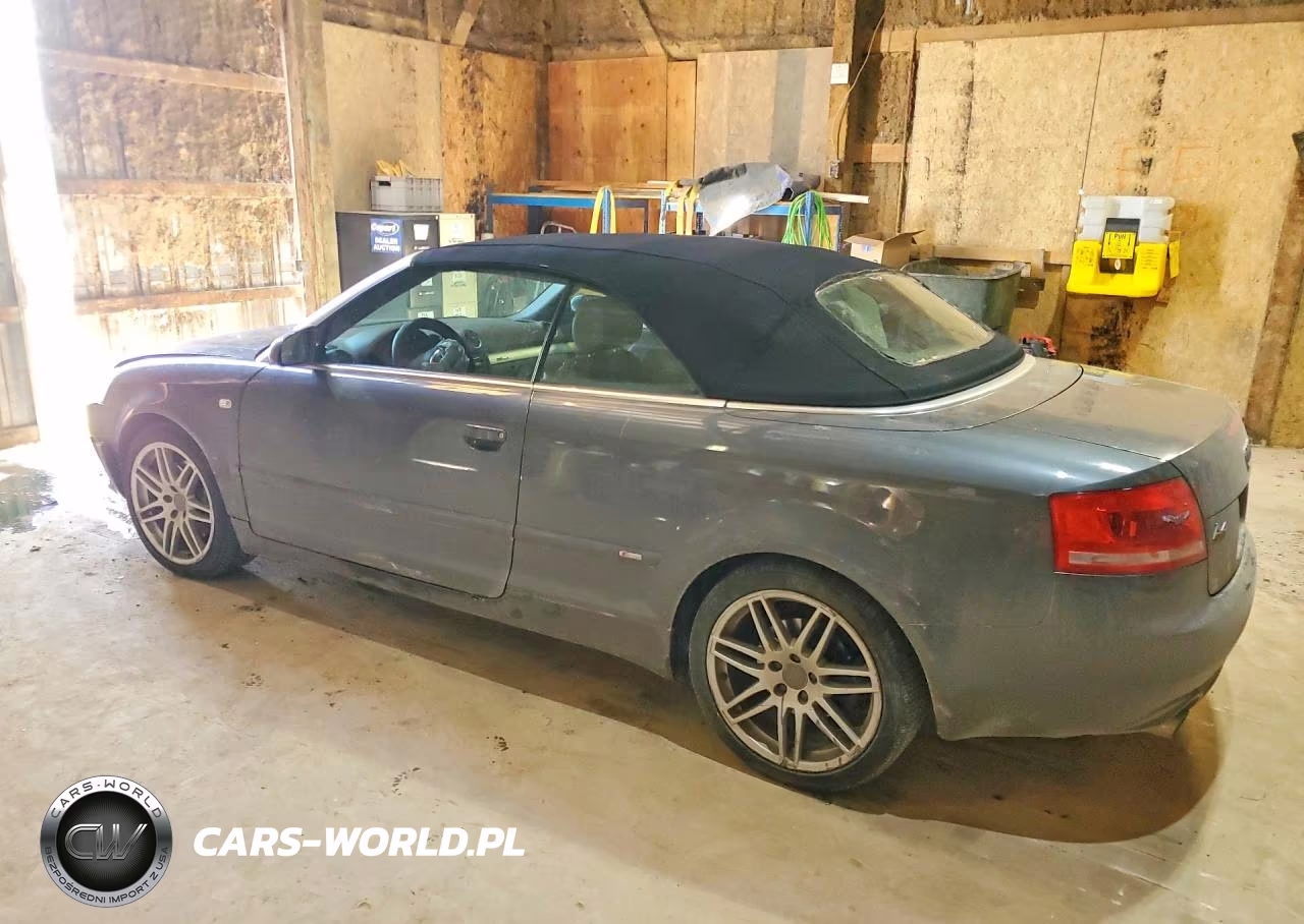 2009 Audi A4 2.0T Cabriolet Quattro VIN:WAUDF48H69K007969 - 2