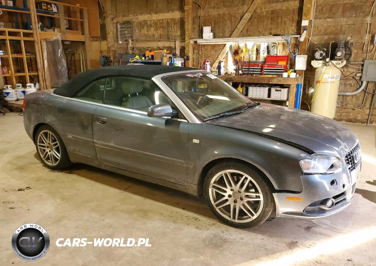 2009 Audi A4 2.0T Cabriolet Quattro VIN:WAUDF48H69K007969 - 4