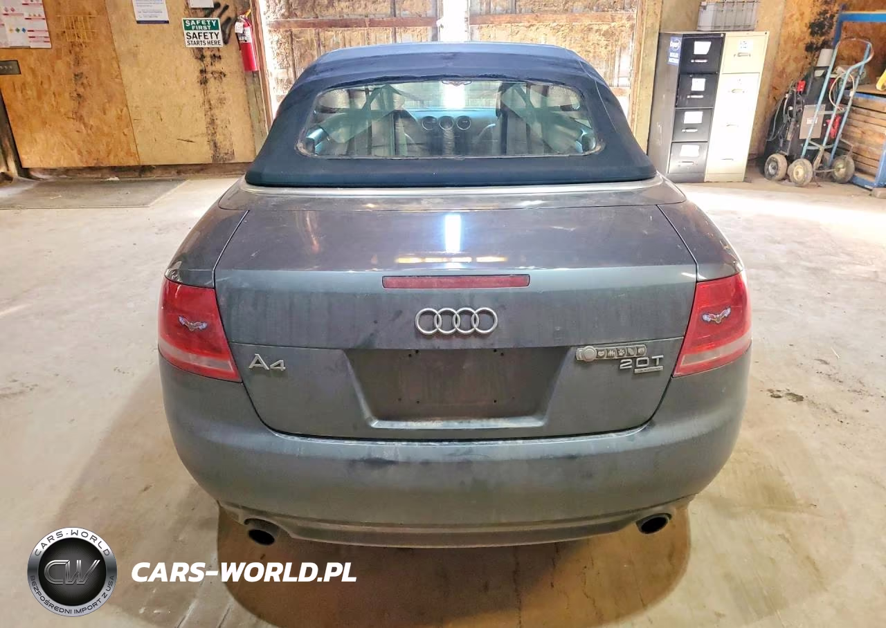 2009 Audi A4 2.0T Cabriolet Quattro VIN:WAUDF48H69K007969 - 6