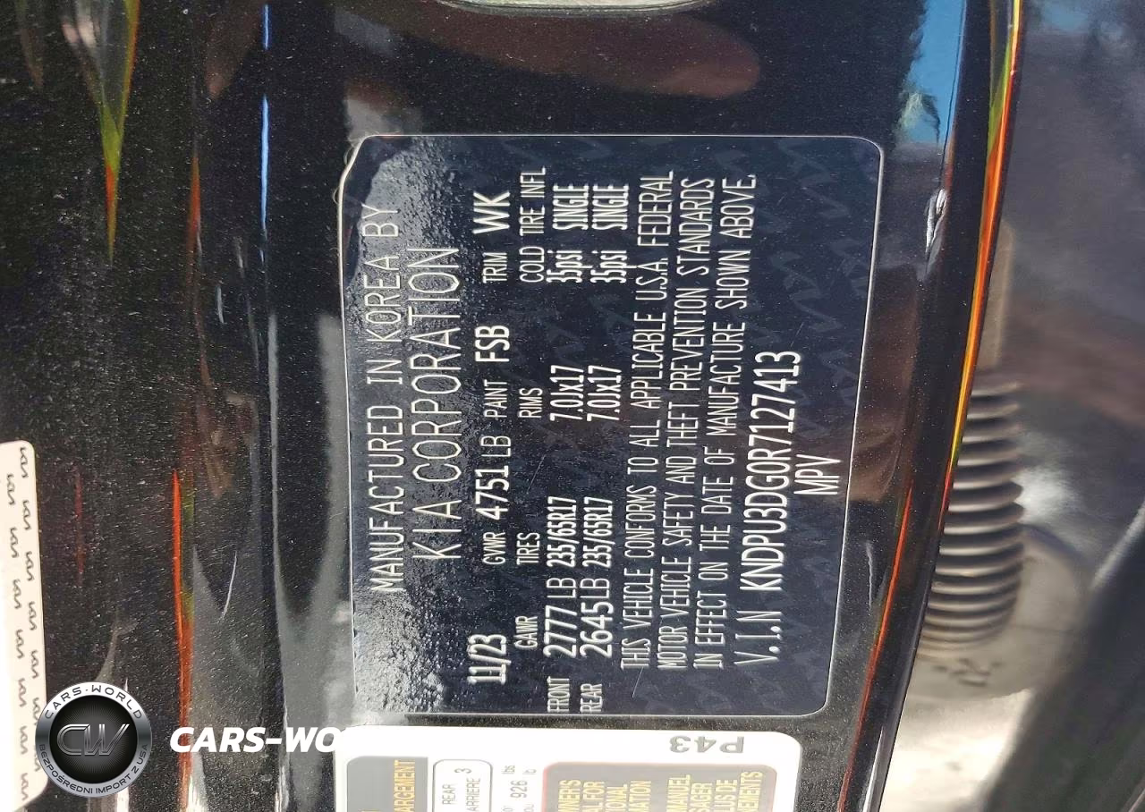 2024 Kia Sportage Hybrid Lx VIN:KNDPU3DG0R7127413 - 14