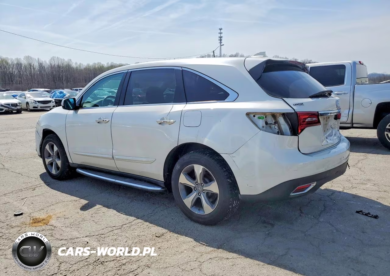 2014 Acura Mdx VIN:5FRYD4H25EB004816 - 2